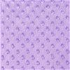 Lilac Minky Dot Fabric - Image 1