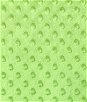 Lime Green Minky Dot Fabric