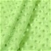 Lime Green Minky Dot Fabric thumbnail image 2 of 2