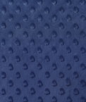 Navy Blue Minky Dot Fabric