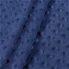 Navy Blue Minky Dot Fabric - Image 2
