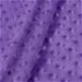 Purple Minky Dot Fabric thumbnail image 2 of 2