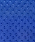 Royal Blue Minky Dot Fabric