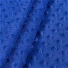 Royal Blue Minky Dot Fabric - Image 2