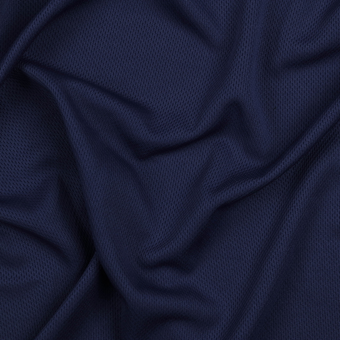 Navy Dimple Mesh Fabric image 2 of 3