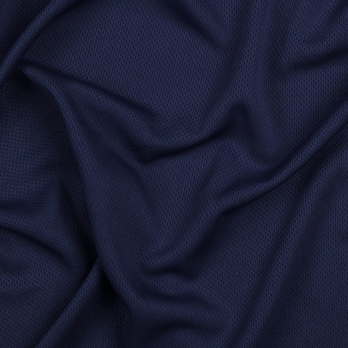 Navy Dimple Mesh Fabric image 2 of 3