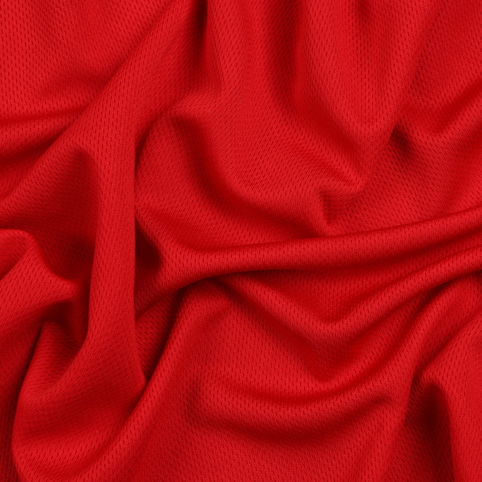 Red Dimple Mesh Fabric image 2 of 3