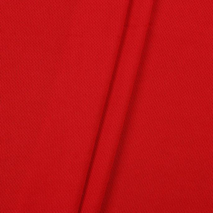 Red Dimple Mesh Fabric image 3 of 3
