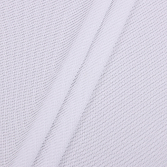 White Dimple Mesh Fabric image 3 of 3