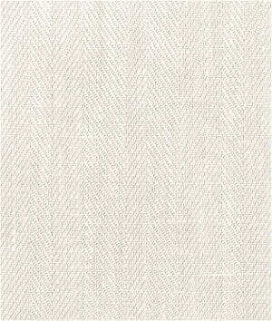 Ivory Belgian Linen Herringbone Fabric