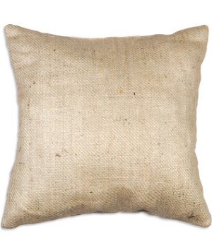 OFS™ 16 inch x 16 inch Heavy Burlap Decorative Pillow