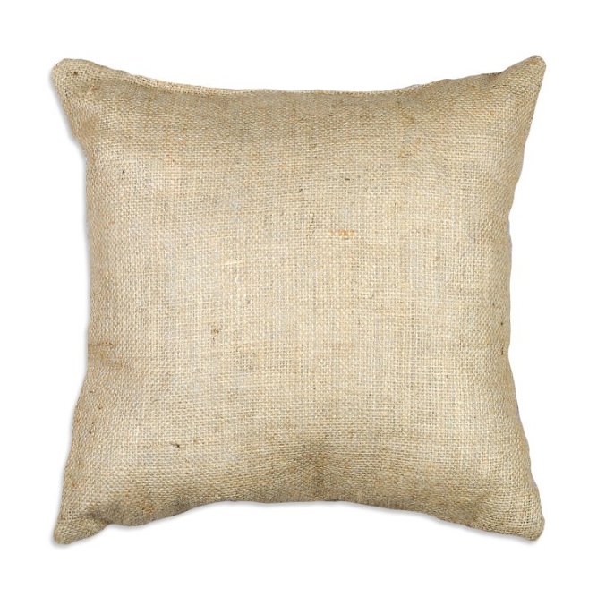 OFS™ 16&quot; x 16&quot; Natural Burlap Decorative Pillow