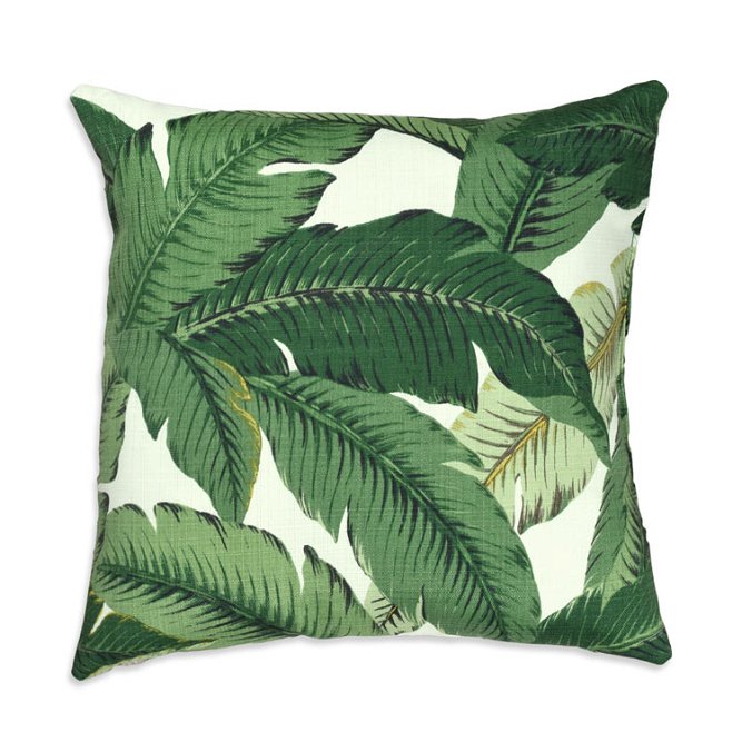 17&quot; x 17&quot; Swaying Palms Aloe Outdoor Decorative Pillow
