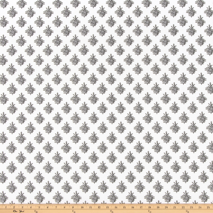 Premier Prints Dyann Raven Slub Fabric image 2 of 2