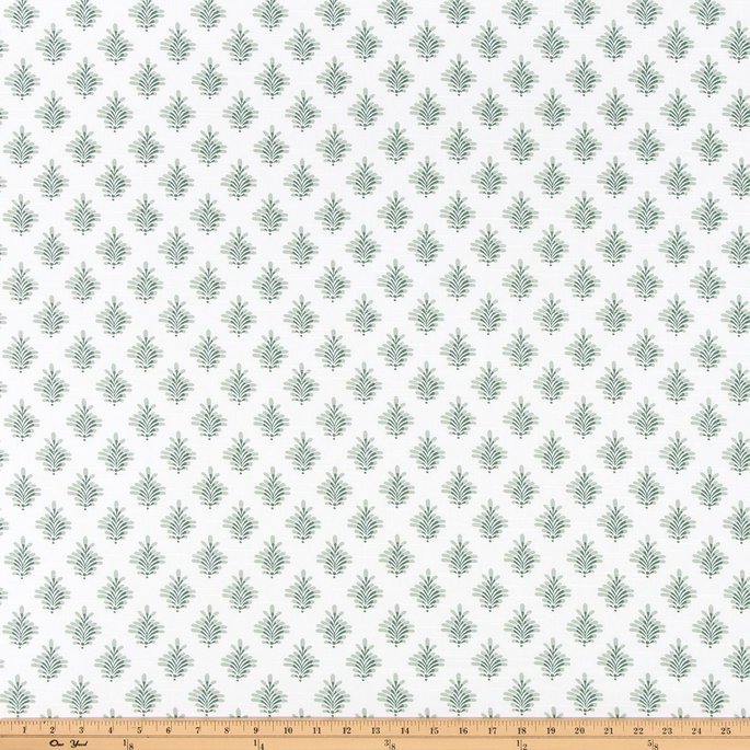 Premier Prints Dyann Spruce Slub Fabric image 2 of 2