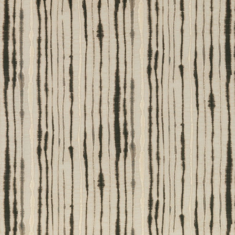 Threads Linear Charcoal Fabric