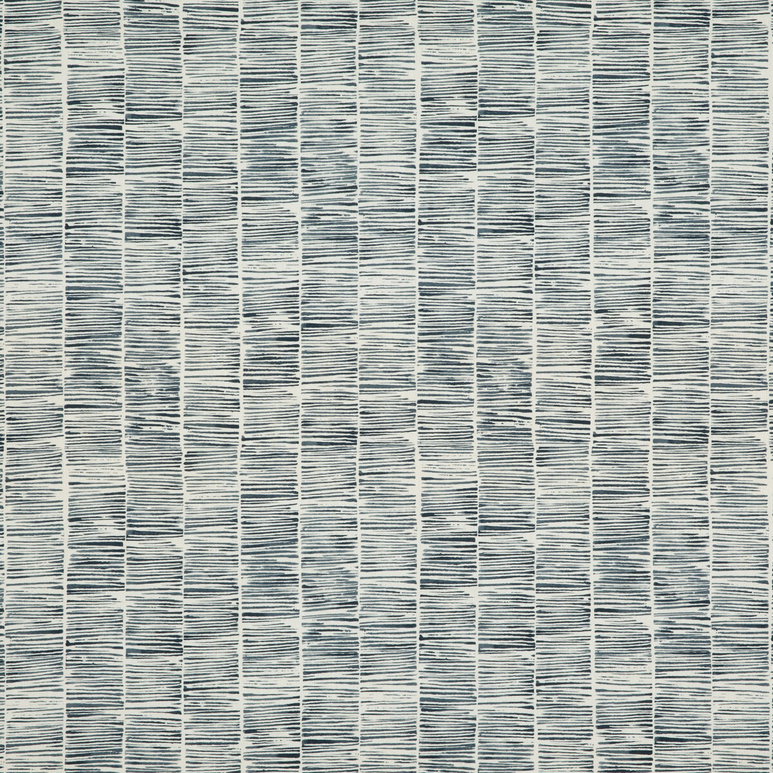 Threads Etching Indigo Fabric