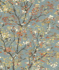 ABBEYSHEA Branch 91 Wedgewood Fabric