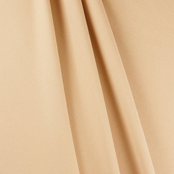 9 Oz Eggshell Edinburgh Crepe Wool Fabric image 2 of 2