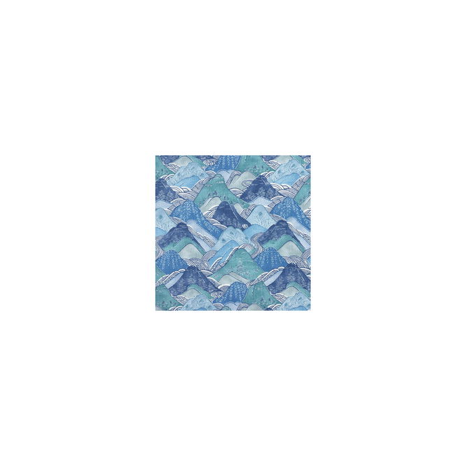 Lee Jofa Modern Edo Linen Teal Fabric