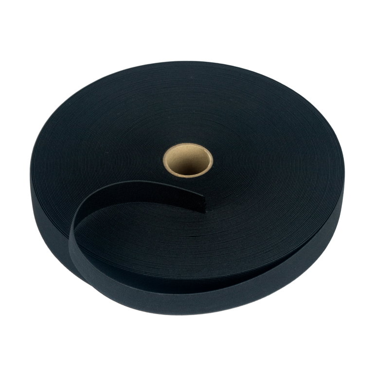 1-1/2" Black Woven Elastic - 50 Yards