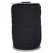 1/4" Black Braided Elastic - 196 Yards