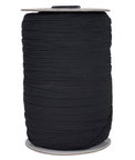 1/4" Black Braided Elastic - 196 Yards