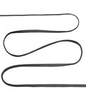 1/4" Black Braided Elastic - 9 Yards