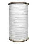 1/4" White Braided Elastic - 144 Yards