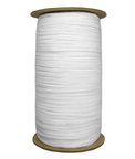 1/8" White Braided Elastic - 288 Yards