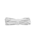 1/8" White Braided Elastic - 4 Yards