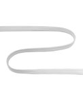 3/8" White Braided Elastic - 9 Yards