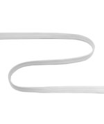 3/8" White Braided Elastic - 9 Yards