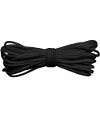 3mm Black Soft Knit Cord Elastic - 5 Yards