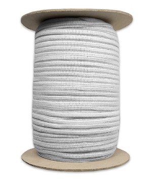 1/4 inch White Knit Elastic - 288 Yards
