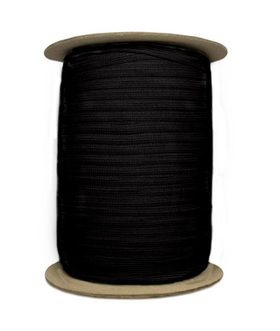 1/8 inch Black Knit Elastic - 288 Yards