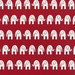 Premier Prints Ele Crimson Canvas Fabric