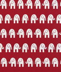 Premier Prints Ele Crimson Canvas Fabric