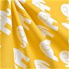 Premier Prints Ele Corn Yellow Slub Fabric - Image 3