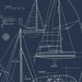 Seabrook Designs Sail Away Navy Blue Wallpaper