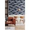 Etten Gallerie Bayberry Blossom Navy Blue Wallpaper - Image 3