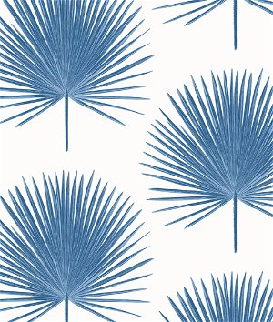 埃顿画廊棕榈叶海岸蓝色壁纸