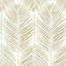 Seabrook Designs Marina Palm Silver & Gold Wallpaper