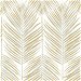 Seabrook Designs Marina Palm Silver &amp; Gold Wallpaper thumbnail image 1 of 5