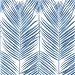 Seabrook Designs Marina Palm Coastal Blue Wallpaper thumbnail image 1 of 5