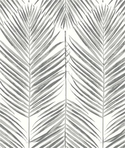 Seabrook Designs Marina Palm Daydream Grey Wallpaper