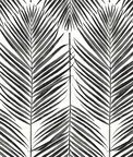 Seabrook Designs Marina Palm Ebony Wallpaper