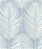 Etten Gallerie Athena Palm Hampton Blue Wallpaper