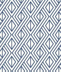 Seabrook Designs Diamond Weave Navy Blue Wallpaper