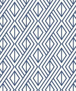 Seabrook Designs Diamond Weave Navy Blue Wallpaper
